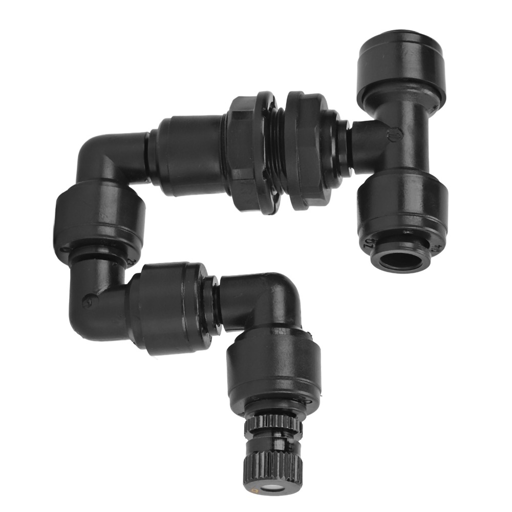 Misting Nozzle Reptile - PP製爬虫類用噴霧器 調整可能なノズル 360 ° 回転式水槽ミストスプリンクラー、微細ミストスプレー、湿度制御テラリウムフォガー