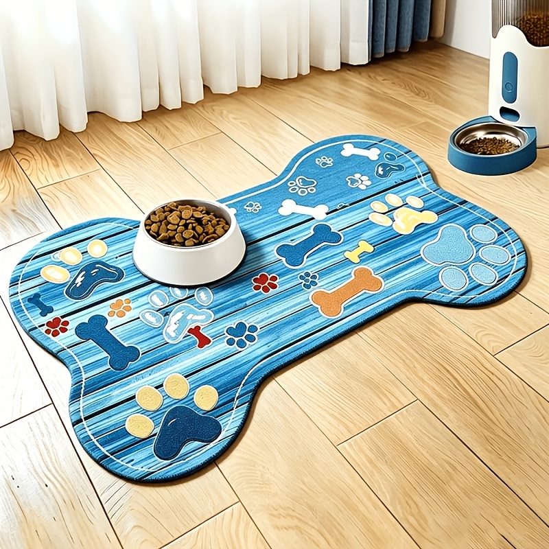 滑り止め速乾ペット用給餌マット、小型犬・中型犬用フィッシュボ - Royal Canin Food Medium のレビューと価格