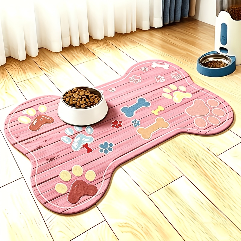 滑り止め速乾ペット用給餌マット、小型犬・中型犬用フィッシュボ - Royal Canin Food Medium のレビューと価格